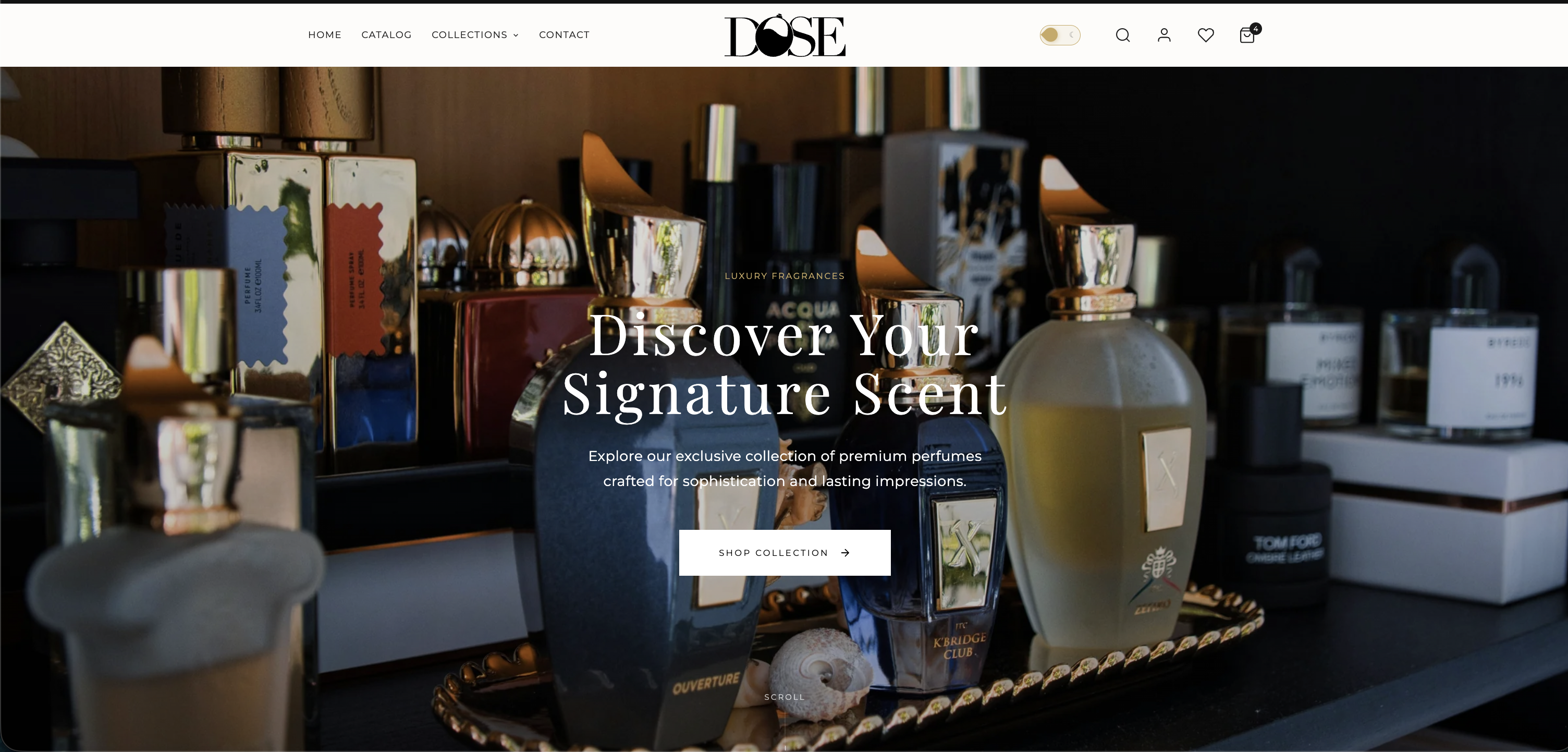 Dose Perfumes Screenshot 4